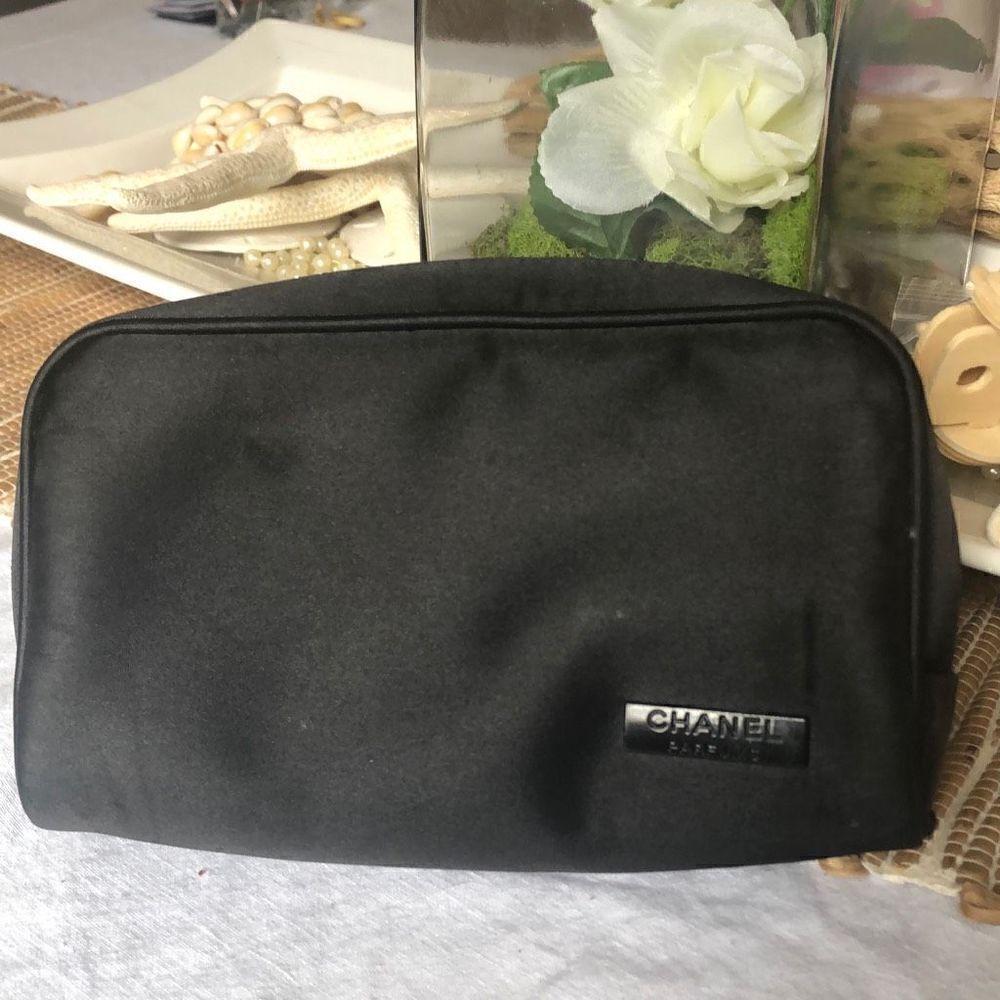 CHANEL Make up bag as is